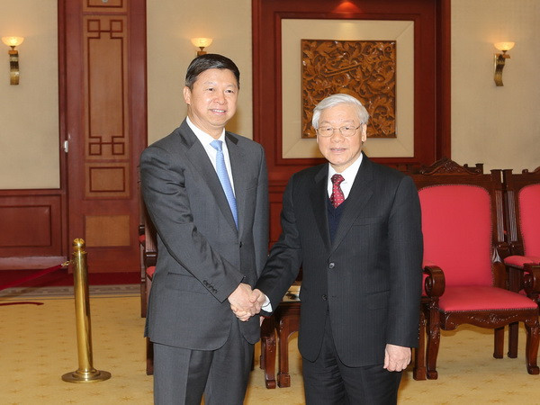 Tổng Bí thư tiếp Đặc phái viên của Tổng Bí thư, Chủ tịch Trung Quốc ảnh 1