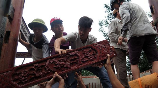 Đà Nẵng: Tháo dỡ 'biệt phủ' xây bằng gỗ của ông Ngô Văn Quang ảnh 1