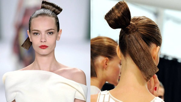 Tóc tết và tóc búi chiếm lĩnh sàn diễn thời trang Thu Đông 2014 ảnh 20