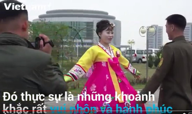 [Video] Những điều thú vị trong đám cưới của cô dâu-chú rể Triều Tiên ảnh 1