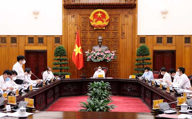 Thủ tướng Phạm Minh Chính chủ trì họp triển khai phòng chống dịch ảnh 2