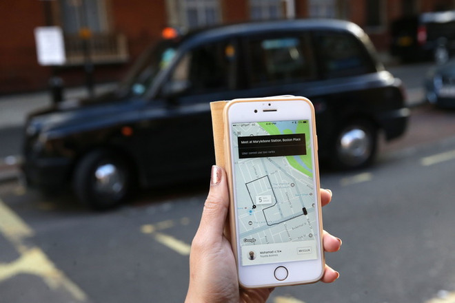(Nguồn: AFP/TTXVN) Châu Âu ra phán quyết Uber là một công ty vận tải thông thường ảnh 1