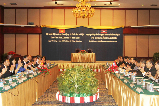 Việt-Lào thúc đẩy hợp tác về lao động và đào tạo nguồn nhân lực ảnh 1