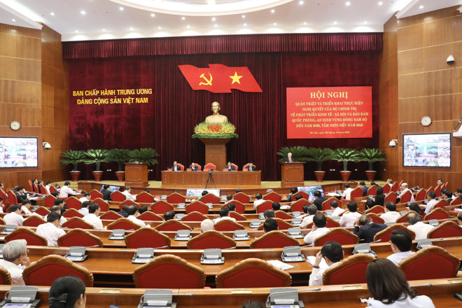 Tổng Bí thư: Vùng Đông Nam Bộ cần phấn đấu là đầu tàu phát triển ảnh 1