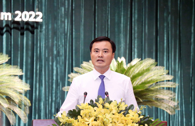 Ông Bùi Xuân Cường được bầu giữ chức Phó Chủ tịch UBND Thành phố Hồ Chí Minh. (Ảnh: Xuân Khu/TTXVN) Phê chuẩn kết quả bầu, miễn nhiệm Phó Chủ tịch UBND TP.HCM và Nghệ An ảnh 1