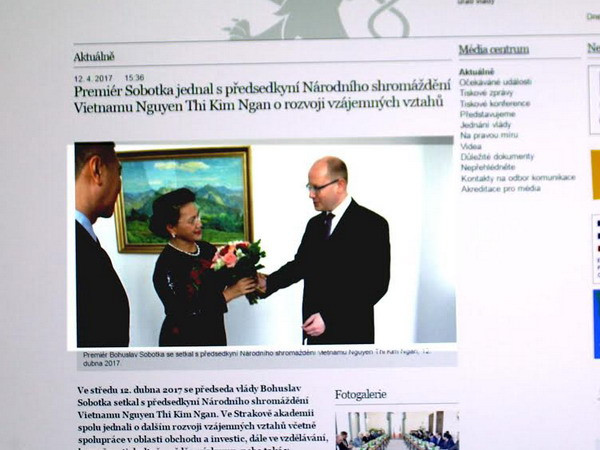 Báo chí Séc đưa đậm nét về Chủ tịch Quốc hội Nguyễn Thị Kim Ngân ảnh 1