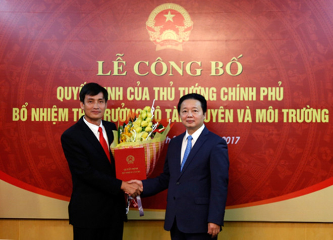 Ông Trần Quý Kiên giữ chức Thứ trưởng Bộ Tài nguyên và Môi trường ảnh 1