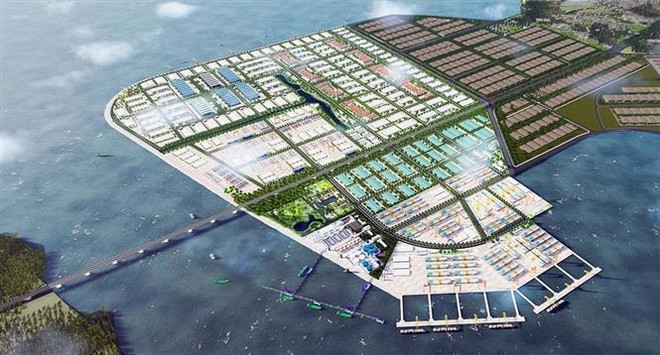 Hải Phòng khởi công xây dựng tuyến đê biển Nam Đình Vũ ảnh 1