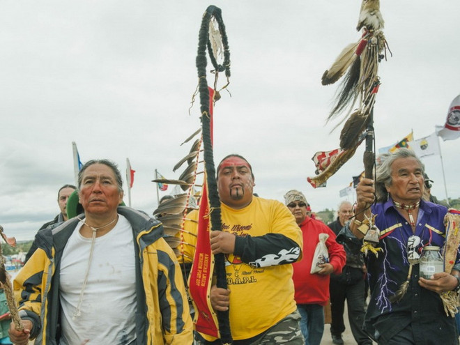 Người da đỏ bản địa Bắc Mỹ chống lại các dự án đường ống dẫn dầu ảnh 1