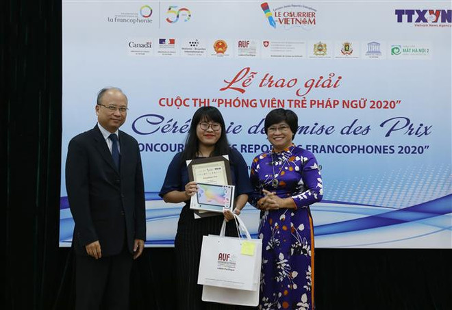 3 tác phẩm xuất sắc giành giải cuộc thi Phóng viên trẻ Pháp ngữ 2020 ảnh 1
