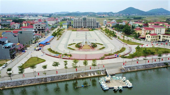 Huyện Việt Yên, tỉnh Bắc Giang hiện nay. (Ảnh: UBND tỉnh Bắc Giang) Bắc Giang: Quy hoạch Việt Yên đạt tiêu chí đô thị loại III năm 2030 ảnh 1