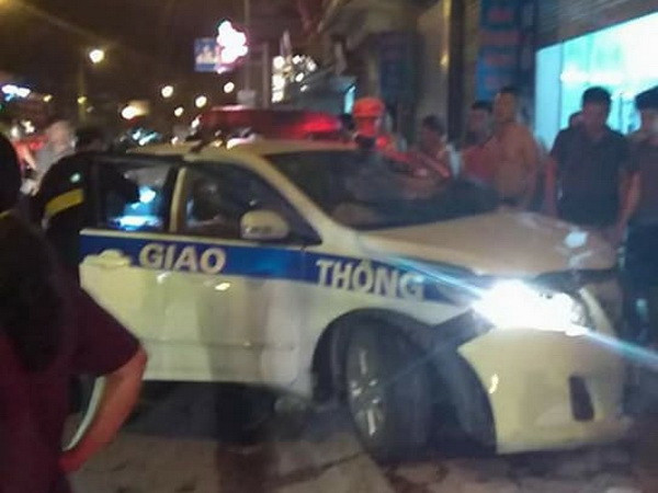 Quảng Ninh: Xe Cảnh sát giao thông gây tai nạn, 1 ngưởi tử vong ảnh 1