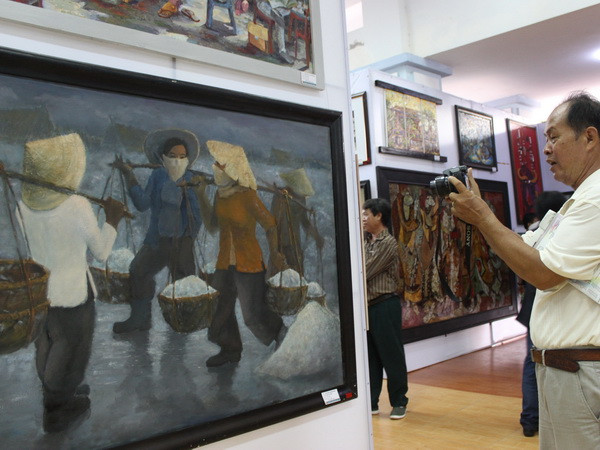 Khai mạc Triển lãm mỹ thuật khu vực Nam miền Trung và Tây Nguyên ảnh 1