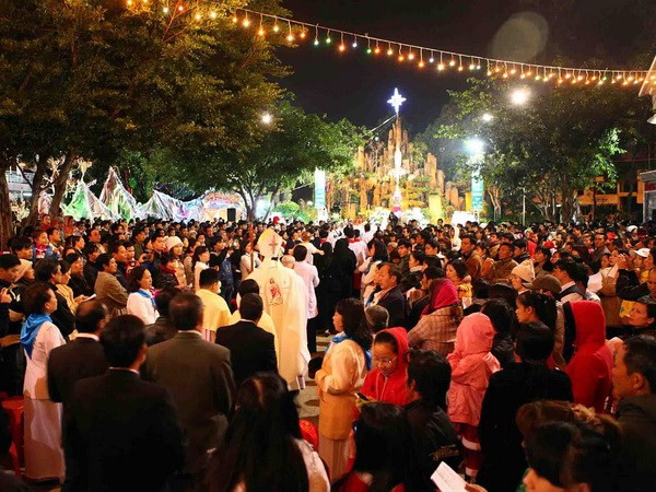 Ủy ban Đoàn kết Công giáo Việt Nam gặp mặt mừng lễ Giáng sinh ảnh 1