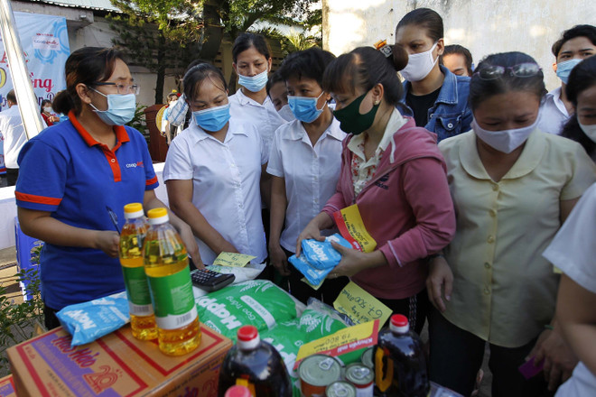 TP.HCM: Phiên chợ 0 đồng cho người lao động có hoàn cảnh khó khăn ảnh 1