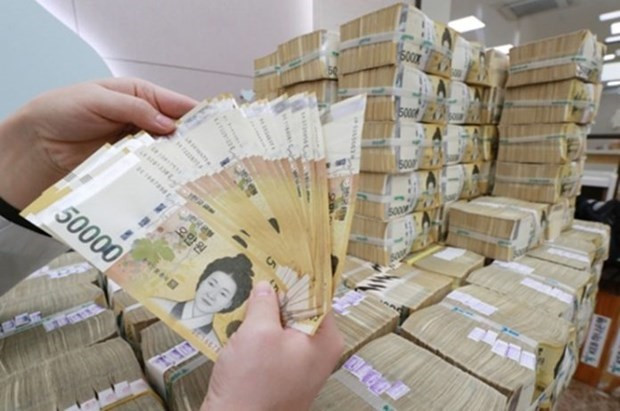 Đồng won. (Nguồn: Yonhap) Dịch COVID-19: Hàn Quốc sẵn sàng ứng phó kịch bản kinh tế xấu nhất ảnh 1