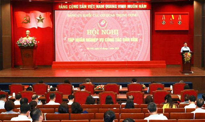 Nâng cao nghiệp vụ cho cán bộ dân vận Khối các cơ quan Trung ương ảnh 2