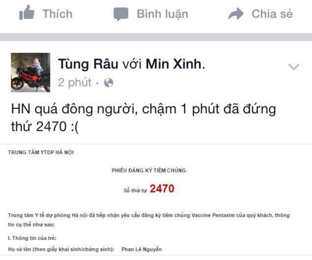 Đăng ký vắcxin qua mạng: Website "tê liệt" ngay từ trước giờ G ảnh 3