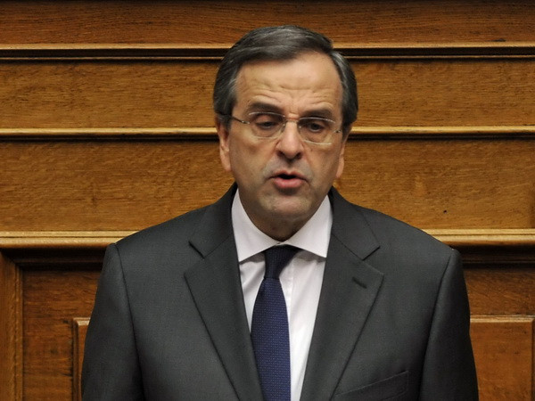 Thủ tướng Hy Lạp Antonis Samaras. (Nguồn: AFP/TTXVN) Hy Lạp công bố kế hoạch phát triển quốc gia sau khủng hoảng ảnh 1