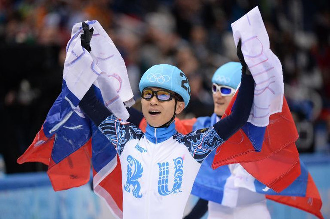 VĐV Victor Ahn vĩ đại nhất lịch sử trượt băng tốc độ ảnh 1