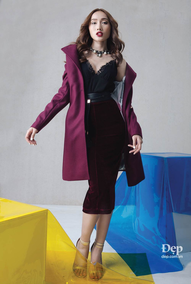 Các công thức "mix and match" màu khối cá tính cho mùa lạnh ảnh 8