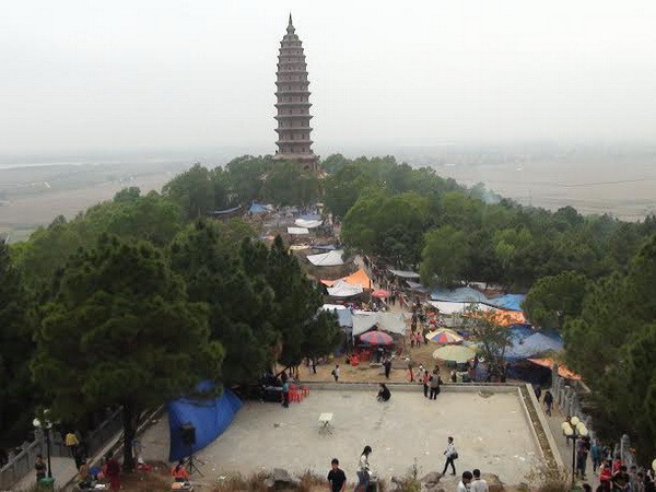 Tưng bừng lễ hội Khán hoa mẫu đơn chùa Phật Tích ảnh 3