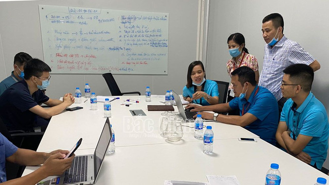 Bắc Giang: Công nhân Công ty Luxshare-ICT đã đi làm trở lại ảnh 1