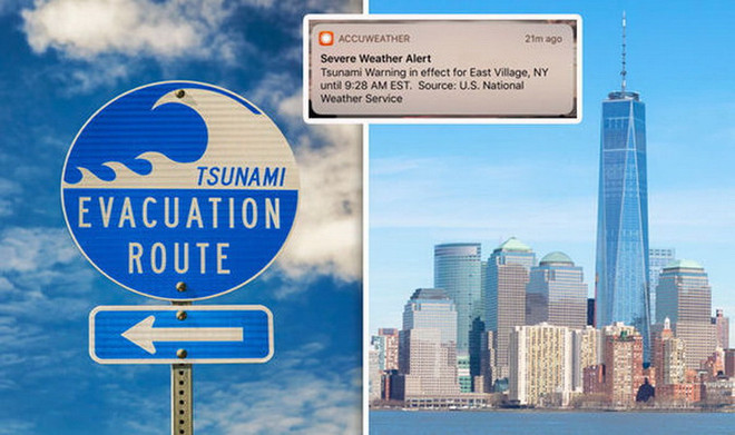 Mỹ báo động nhầm về sóng thần khiến nhiều người dân hoảng loạn ảnh 1