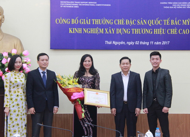 Chè Thái Nguyên đoạt giải đặc biệt tại Cuộc thi chè Bắc Mỹ 2017 ảnh 1