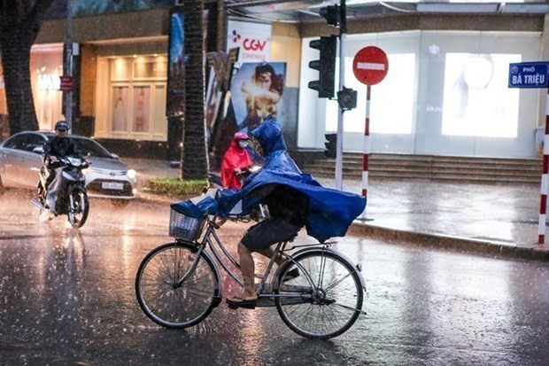 Ảnh minh họa. (Nguồn: Vietnam+) Nhiều khu vực có mưa rào và dông, Bắc Bộ rét về đêm và sáng ảnh 1