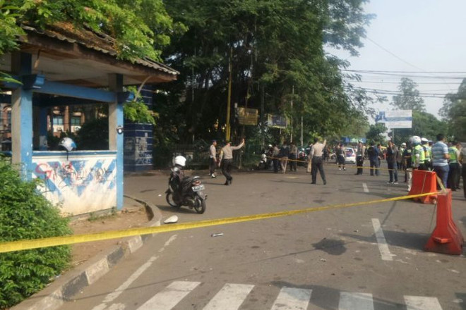 Indonesia tiêu diệt phần tử IS dùng dao tấn công nhiều cảnh sát ảnh 1