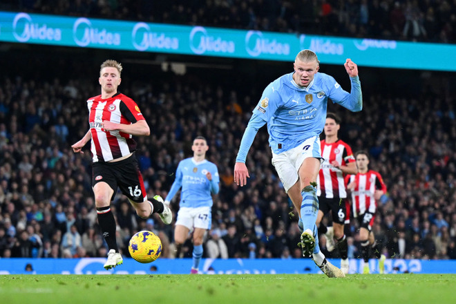 Haaland ghi bàn vào lưới 21 đội bóng tại Premier League. (Nguồn: Getty Images) haaland-2102-2.jpg