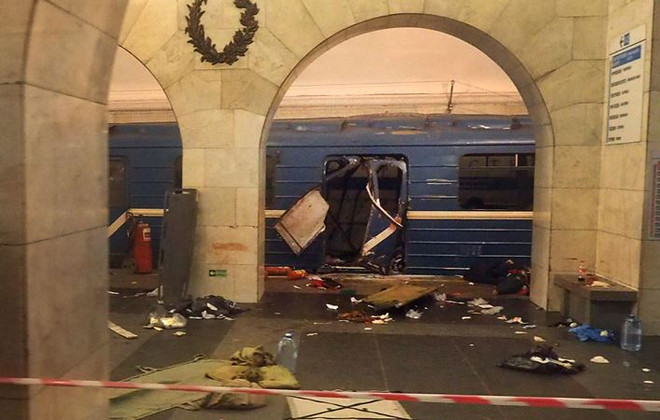 Nga truy nã 2 nghi can gây ra vụ nổ tàu điện ngầm ở St Petersburg ảnh 1
