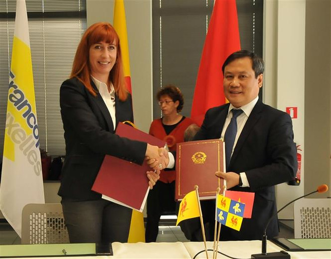 Việt Nam và vùng Wallonie-Bruxelles của Bỉ ký kết 25 dự án hợp tác ảnh 1