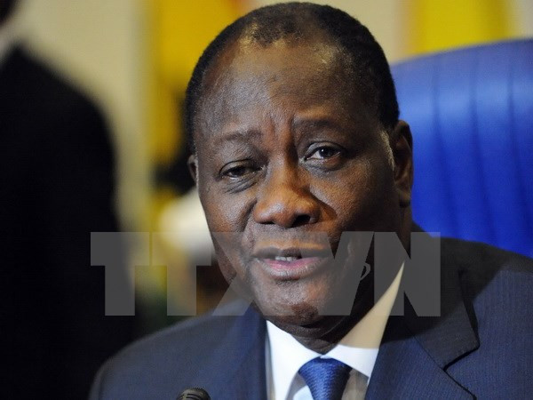 Tổng thống Côte d'Ivoire Alassane Ouattara tái đắc cử ảnh 1