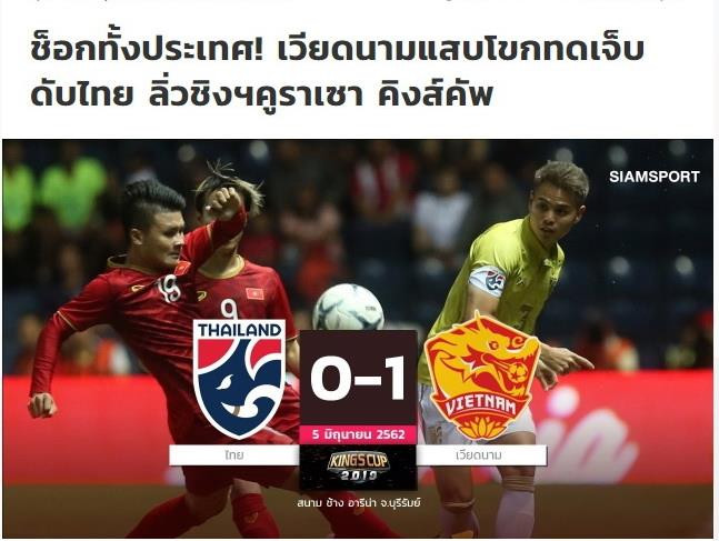 Truyền thông Thái Lan cay đắng khi đội nhà bại trận trước Việt Nam ảnh 1