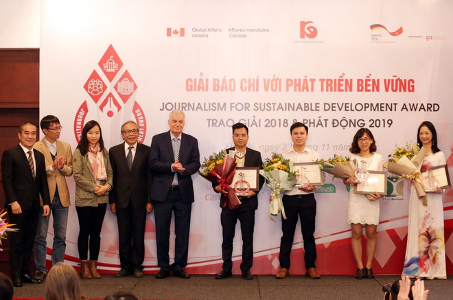 VietnamPlus giành giải B báo chí với phát triển bền vững 2018 ảnh 1