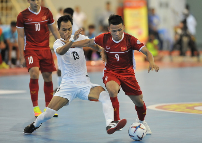 Thắng đậm Myanmar, tuyển Việt Nam giành vé dự VCK futsal châu Á 2020 ảnh 1