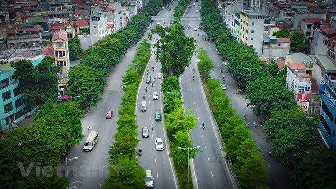 Ảnh minh họa. (Nguồn: PV/Vietnam+) Bộ trưởng Xây dựng: Việt Nam còn nhiều dư địa phát triển Đô thị Xanh ảnh 1