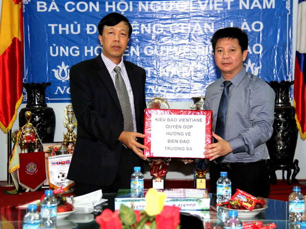 Việt kiều Lào tiếp tục hướng về biển đảo quê hương ảnh 1