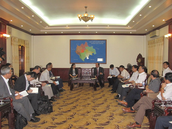 Đoàn doanh nghiệp Nhật Bản tìm cơ hội đầu tư tại Hà Nam ảnh 1