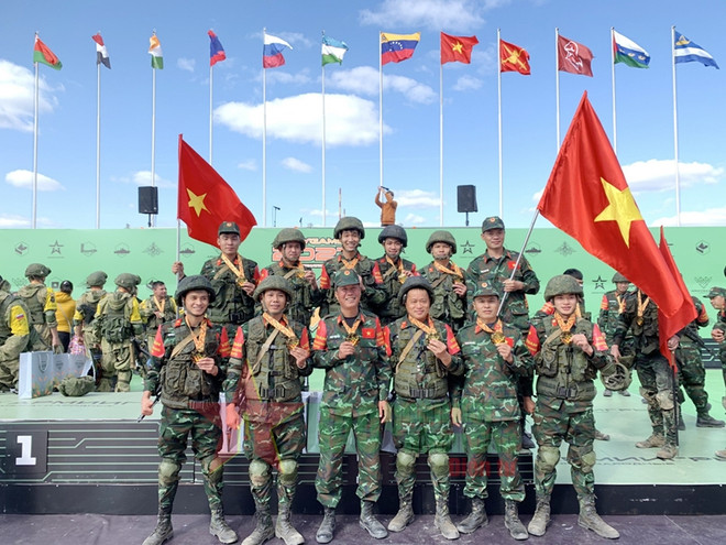 Army Games 2021: Đội tuyển Công binh QĐND Việt Nam xuất sắc giành HCĐ ảnh 1
