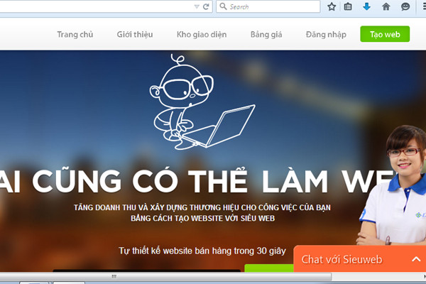 Bizweb chính thức “thâu tóm” toàn bộ trang thiết kế Sieuweb.vn ảnh 1