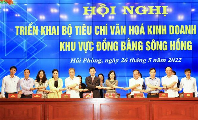 Triển khai Bộ tiêu chí văn hóa kinh doanh VN tại đồng bằng sông Hồng ảnh 1