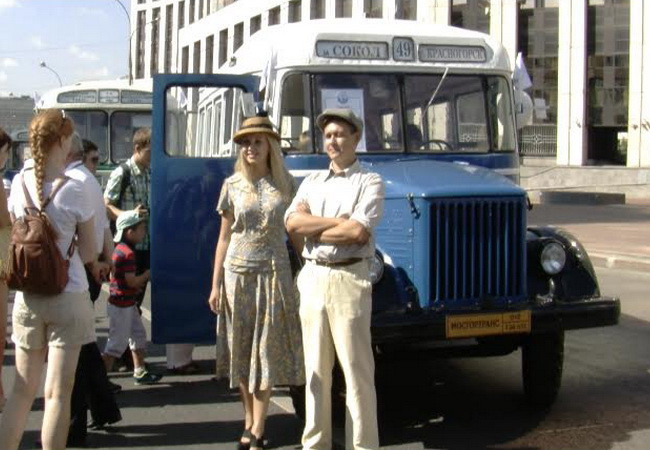 Moskva kỷ niệm 90 năm tuyến xe buýt đầu tiên bắt đầu hoạt động ảnh 5