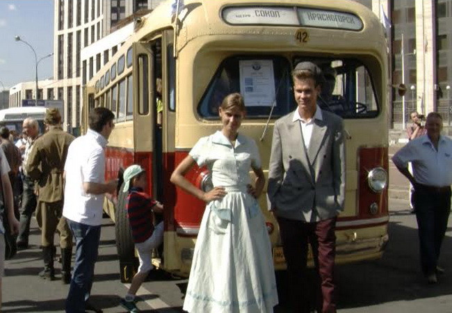 Moskva kỷ niệm 90 năm tuyến xe buýt đầu tiên bắt đầu hoạt động ảnh 4