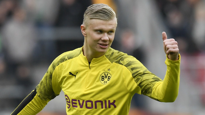 Haaland, tân binh của Dortmund đang thi đấu ấn tượng. Bundesliga 2019-20: Cơ hội nào để BvB Dortmund lật đổ được Bayern? ảnh 1