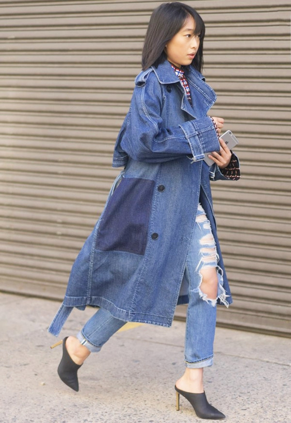 5 tuyệt chiêu phối hợp đồ jean và denim cho mùa lạnh ảnh 5