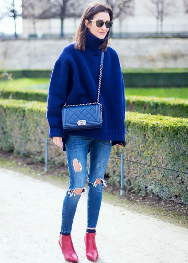 5 tuyệt chiêu phối hợp đồ jean và denim cho mùa lạnh ảnh 3