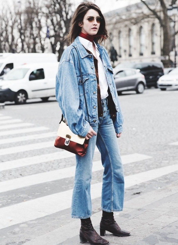 5 tuyệt chiêu phối hợp đồ jean và denim cho mùa lạnh ảnh 4